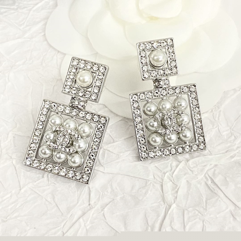 Ch*el earrings